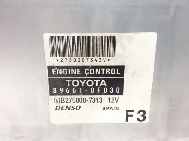 Toyota Corolla Verso AR10 (2004 - 2009) 896610F030 Блок управления двигателем (ЭБУ) — фото 4