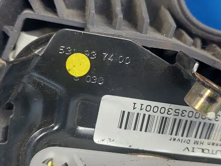 Nissan Almera (2000 - 2006) 531937400 Подушка безопасности руля — фото 2