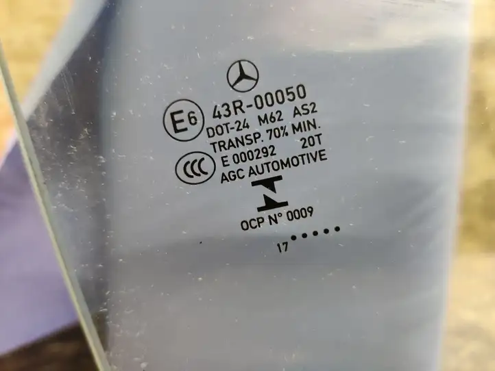 Mercedes-Benz CLA C117,X117,W117 (2013 - 2019) Стекло задней двери — фото 2