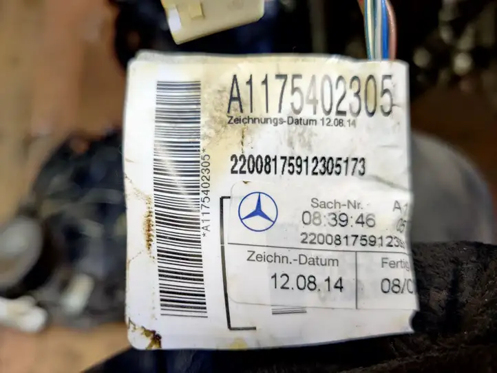 Mercedes-Benz CLA C117,X117,W117 (2013 - 2019) A1175402305 Проводка задней двери — фото 2
