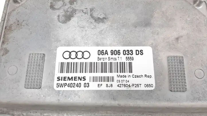 Audi A3/S3 8P (2004 - 2008) 5WP40240 Блок управления двигателем (ЭБУ) — фото 2