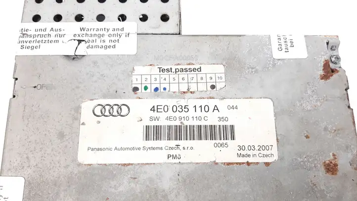Audi A8 S8 D3 4E (2002 - 2005) 4E0910110C CD/DVD чейнджер — фото 3