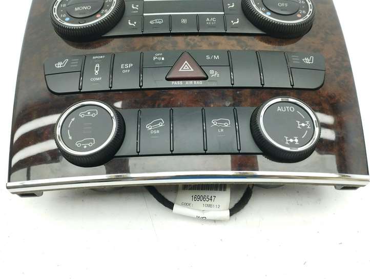 Mercedes-Benz ML W164 (2005 - 2011)  A2519063500 Блок управления кондиционера воздуха / климата/ печки (в салоне)