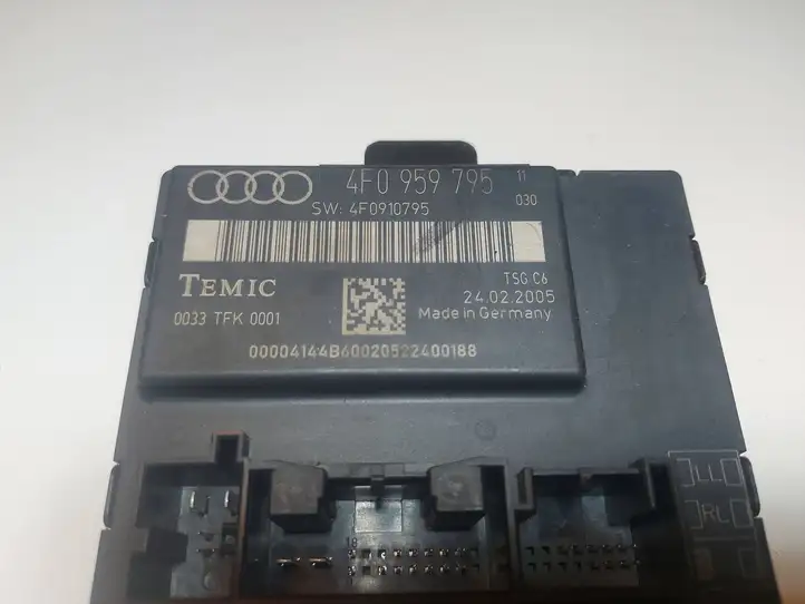 Audi A6 S6 C6 4F (2004 - 2008) 4F0959795 Блок управления дверью — фото 2
