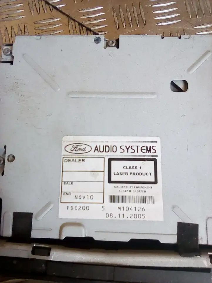 Ford Focus (2005 - 2008) 5M5T18C815FA Магнитола / мультимедийная система — фото 2