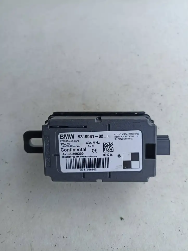 BMW 3 F30 F35 F31 (2012 - 2018) 9319081 Прочие блоки управления — фото 1