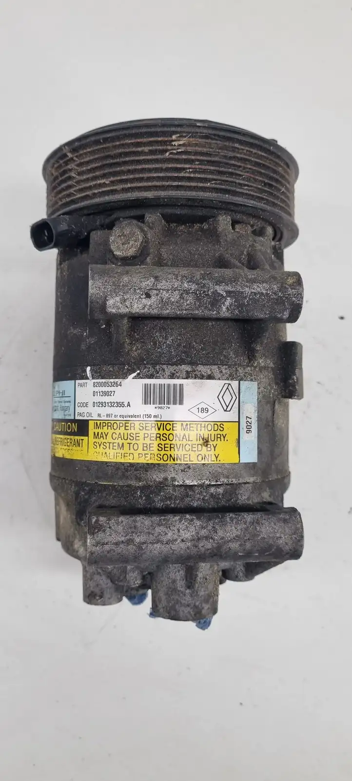 Nissan Primera (2001 - 2008) 8200053264 Компрессор (насос) кондиционера воздуха — фото 1