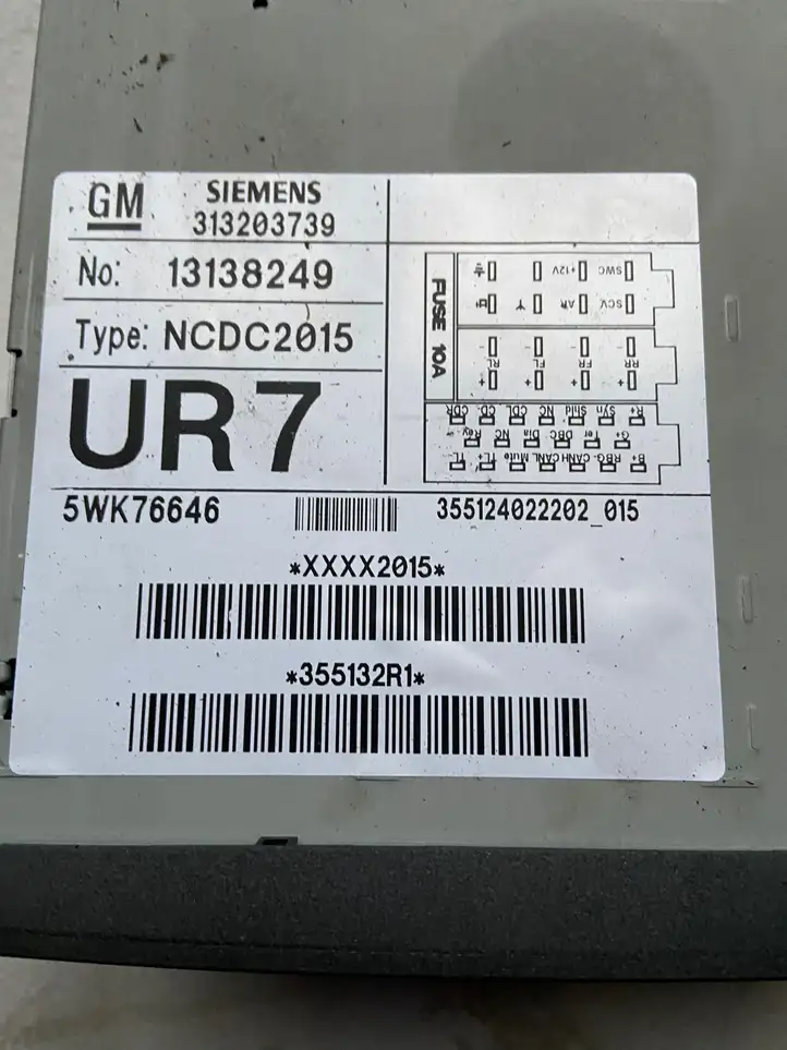 Opel Vectra C (2002 - 2005) 313203739 Магнитола / мультимедийная система — фото 2