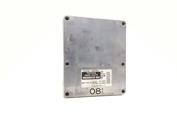 Toyota Yaris (1999 - 2003) 8966152070 Блок управления двигателем (ЭБУ) — фото 1