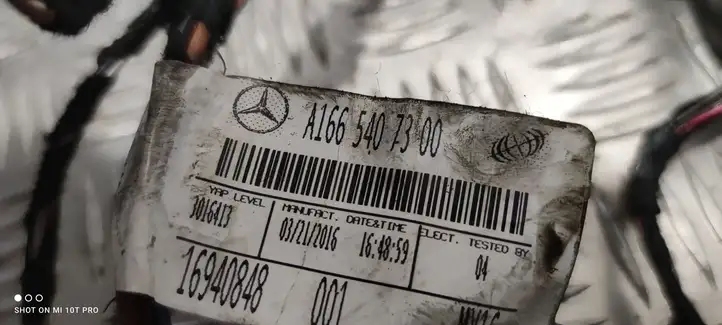 Mercedes-Benz GL X166 (2013 - 2019) A1665407300 Прочая электропроводка — фото 2