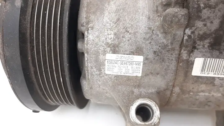 Toyota Avensis T270 (2009 - 2012) GE4472601495 Компрессор (насос) кондиционера воздуха — фото 7