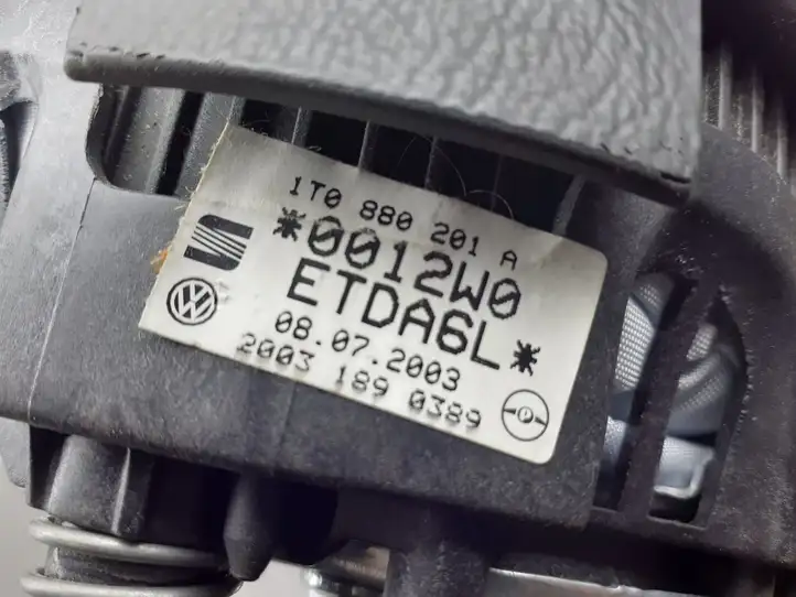 Volkswagen Touran I (2003 - 2010) 1T0880201A Подушка безопасности руля — фото 2