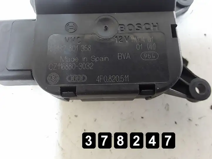Audi A6 S6 C6 4F (2004 - 2008) 4f0820511 Двигатель задвижки потока воздуха — фото 4