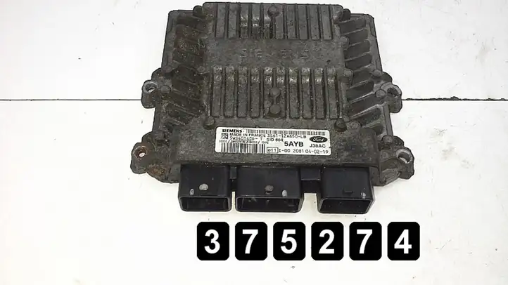 Mazda 2 (2003 - 2007) 14000d 3s6112a650lb 5ws40140g-t Блок управления двигателем (ЭБУ) — фото 1