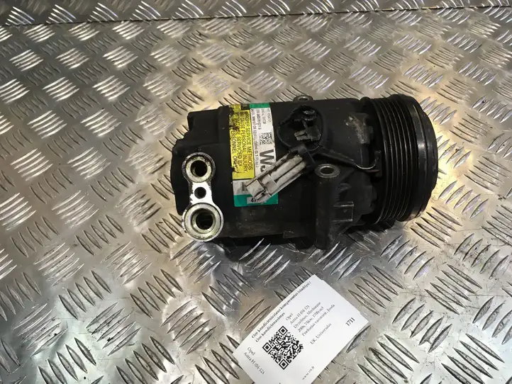 Opel Astra H (2004 - 2009) 13124751 Компрессор (насос) кондиционера воздуха — фото 1