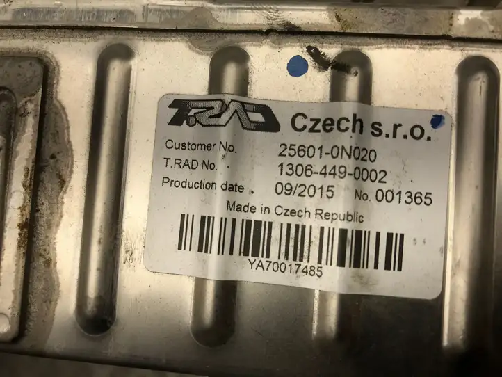 Toyota Auris E180 (2012 - 2018) 256010N020 Охладитель клапана EGR — фото 2