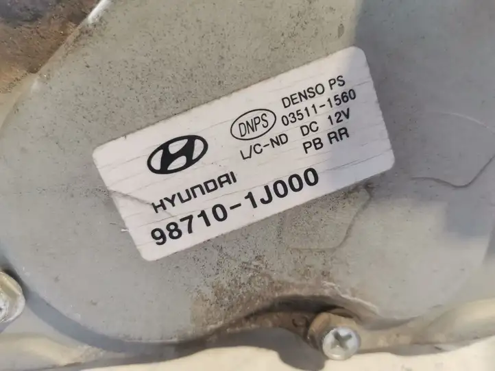 Hyundai i20 (PB PBT) (2012 - 2014) 987101J000 Двигатель стеклоочистителя заднего стекла — фото 2