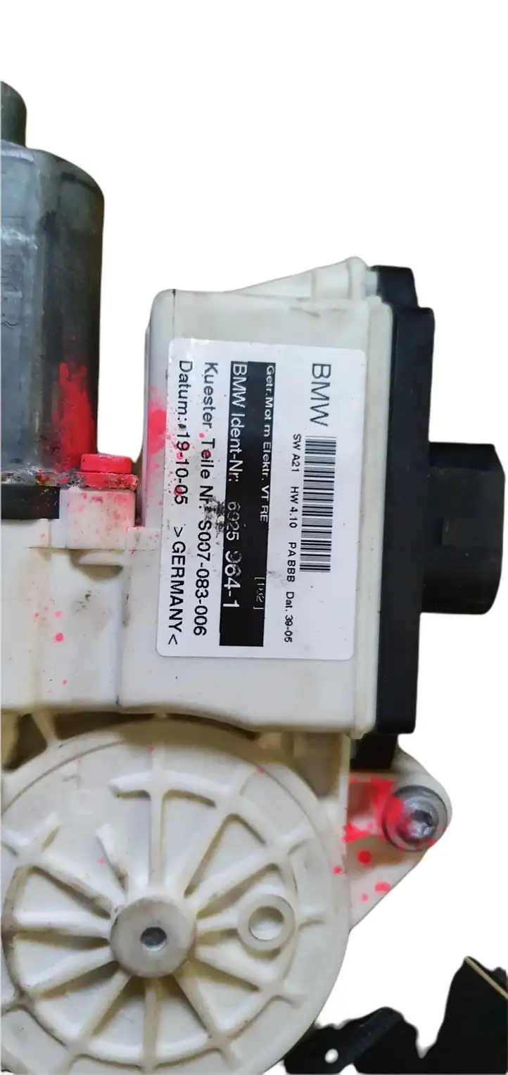 BMW X3 E83 (2003 - 2010) 69259641 Электростеклоподъемник передний (комплект) — фото 5