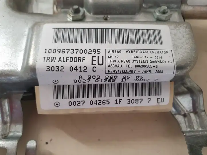 Mercedes-Benz C W203 (2000 - 2007) 2038602505 Подушка безопасности двери — фото 2