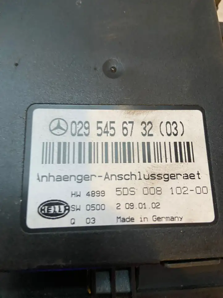 Mercedes-Benz C W203 (2000 - 2007) 0295456732 Реле крюка для прицепа — фото 2