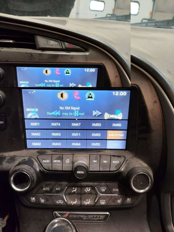 Chevrolet Corvette (2014 - 2019)  23218537 Экран/ дисплей / маленький экран