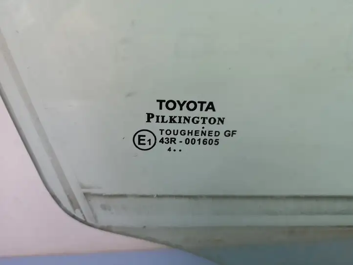 Toyota Avensis T270 (2012 - 2015) 43R001605 Стекло передней двери — фото 2