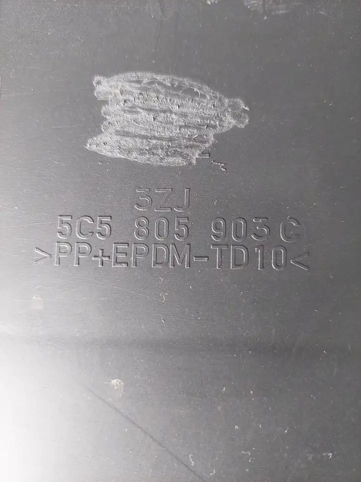 Volkswagen Beetle A5 (2011 - 2018) 5C5805903C Кронштейн заднего бампера — фото 2