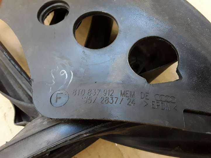 Audi A5 (2007 - 2011)  8T0837912 Передняя звукоизоляция