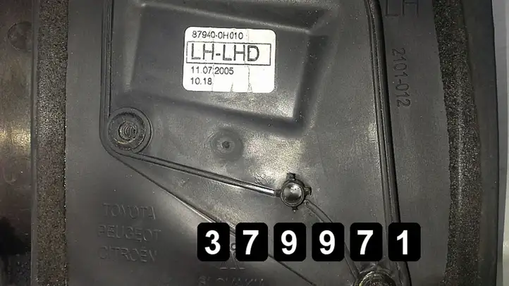 Toyota Aygo AB10 (2005 - 2008) 879400h010 Боковое зеркало с электроприводом — фото 6
