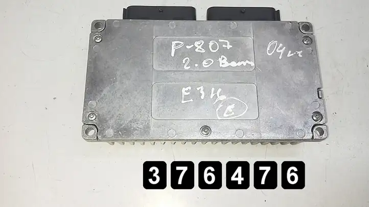 Peugeot 807 (2002 - 2011) 2000b 9650010580 s118047506 Блок управления двигателем (ЭБУ) — фото 2