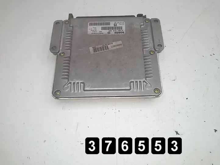 Citroen C5 (2004 - 2008) 2000hdi 0281010365 9641607980 Блок управления двигателем (ЭБУ) — фото 3
