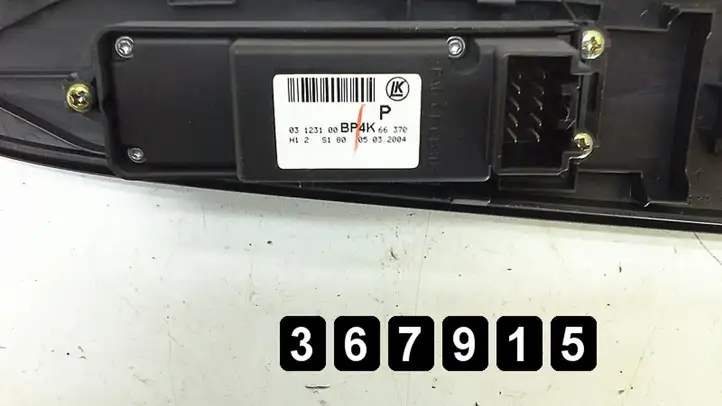 Mazda 3 I (2003 - 2006) 03123100 bp4k66370 Другие включатели / ручки/ переключатели — фото 4