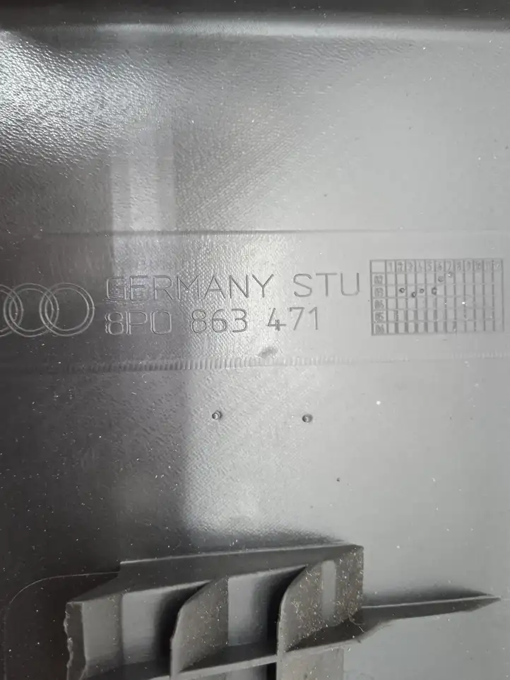 Audi A3/S3 8P (2004 - 2008) 8P0863471 Отделка порога багажника — фото 4