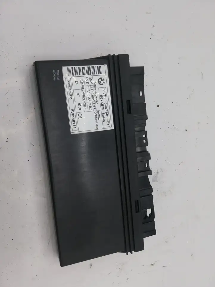 BMW 5 E60 E61 (2004 - 2010) 6135695714001 Модуль комфорта — фото 1