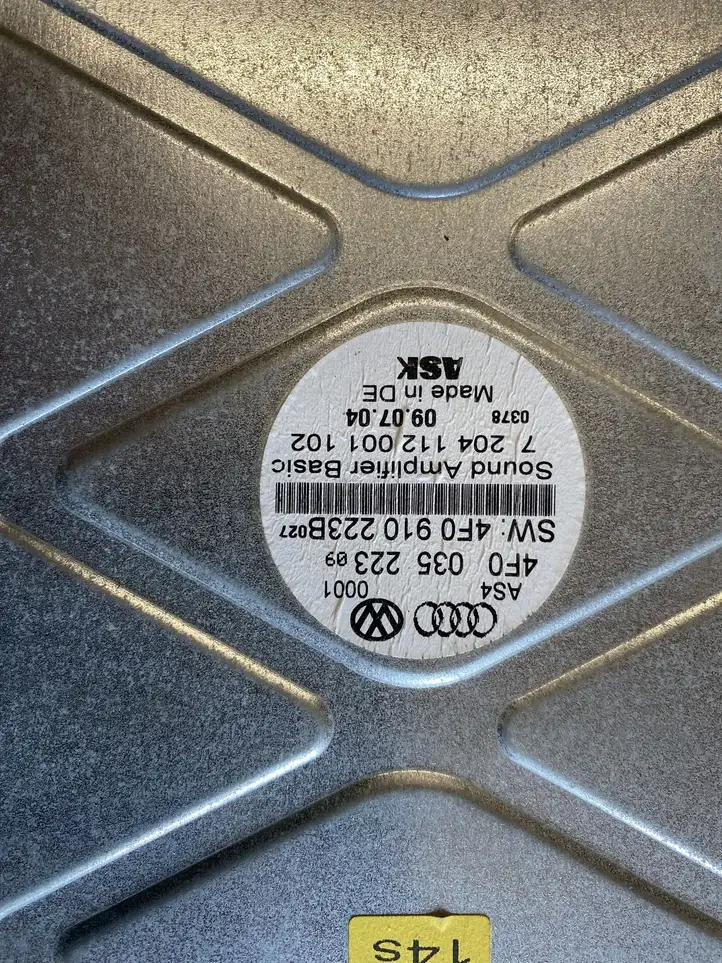 Audi A6 S6 C6 4F (2004 - 2008) 4F0035223 Усилитель звука — фото 3