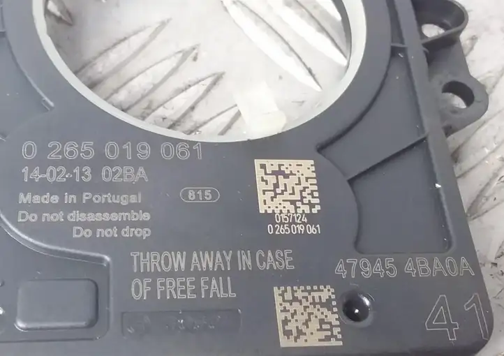 Nissan Qashqai (2013 - 2017) 0265019061 Датчик угла поворота руля — фото 3