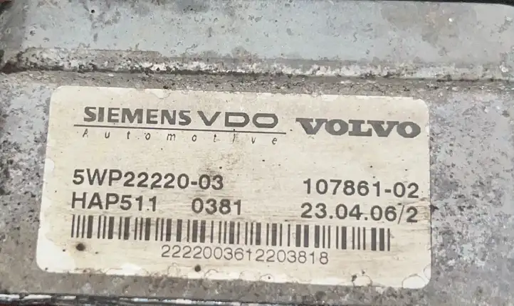 Volvo XC70 (2007 - 2013) 5WP2222003 Блок управления задним мостом — фото 5