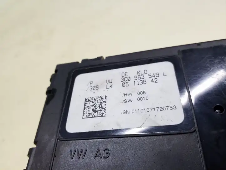 Volkswagen PASSAT B6 (2005 - 2010) 3C0953549L Датчик угла поворота руля — фото 3