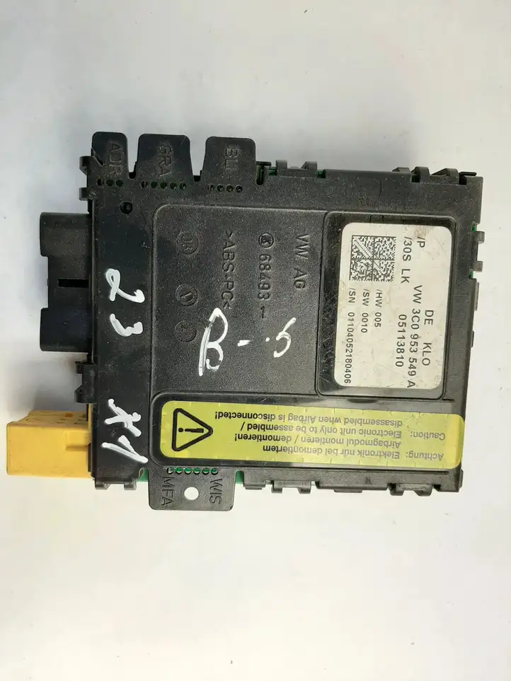 Volkswagen PASSAT B6 (2005 - 2010) 3C0953549A Датчик угла поворота руля — фото 1