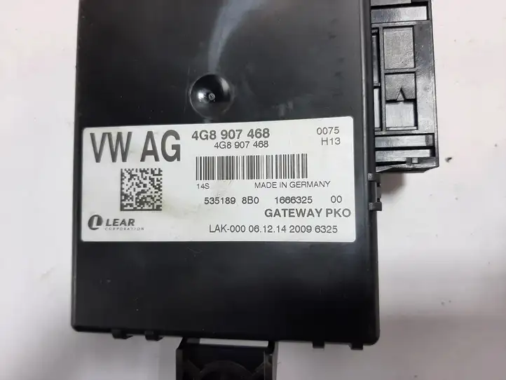 Audi A6 Allroad C7 (2012 - 2014) 4G8907468 Модуль Gateway — фото 2