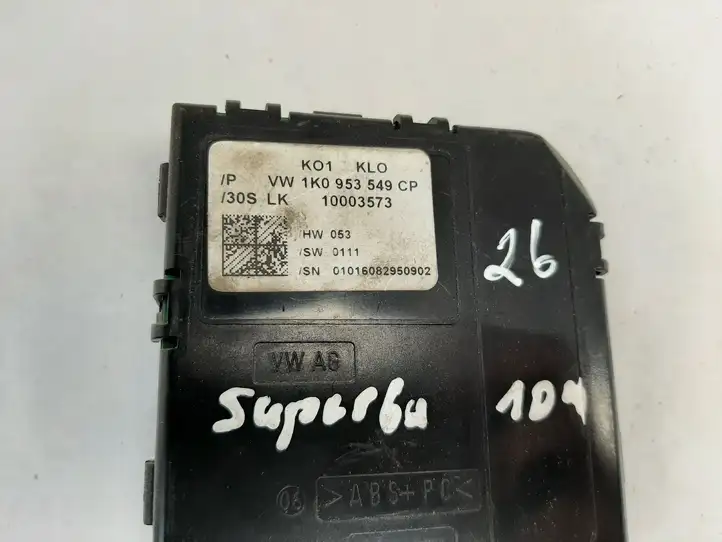 Skoda Superb B6 (3T) (2008 - 2015) 1K0953549CP Датчик угла поворота руля — фото 3