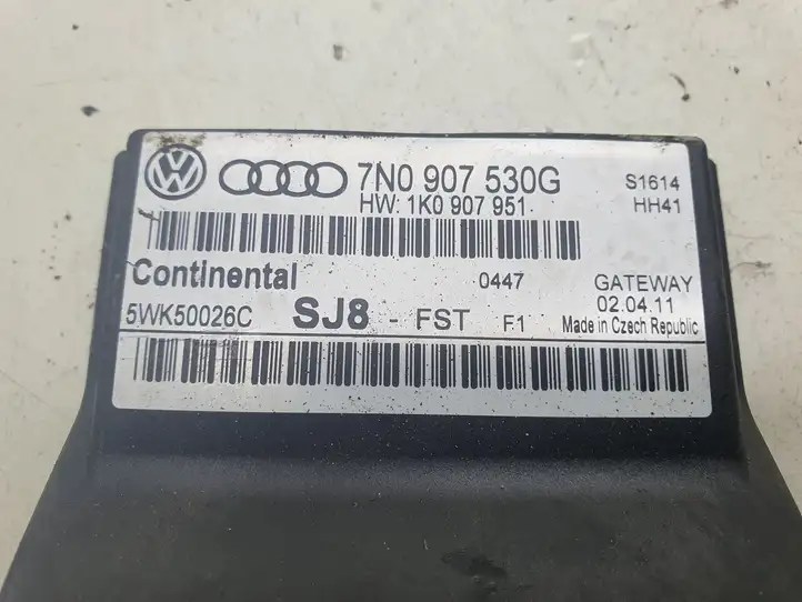 Volkswagen PASSAT B7 (2011 - 2014) 7N0907530G Модуль Gateway — фото 3