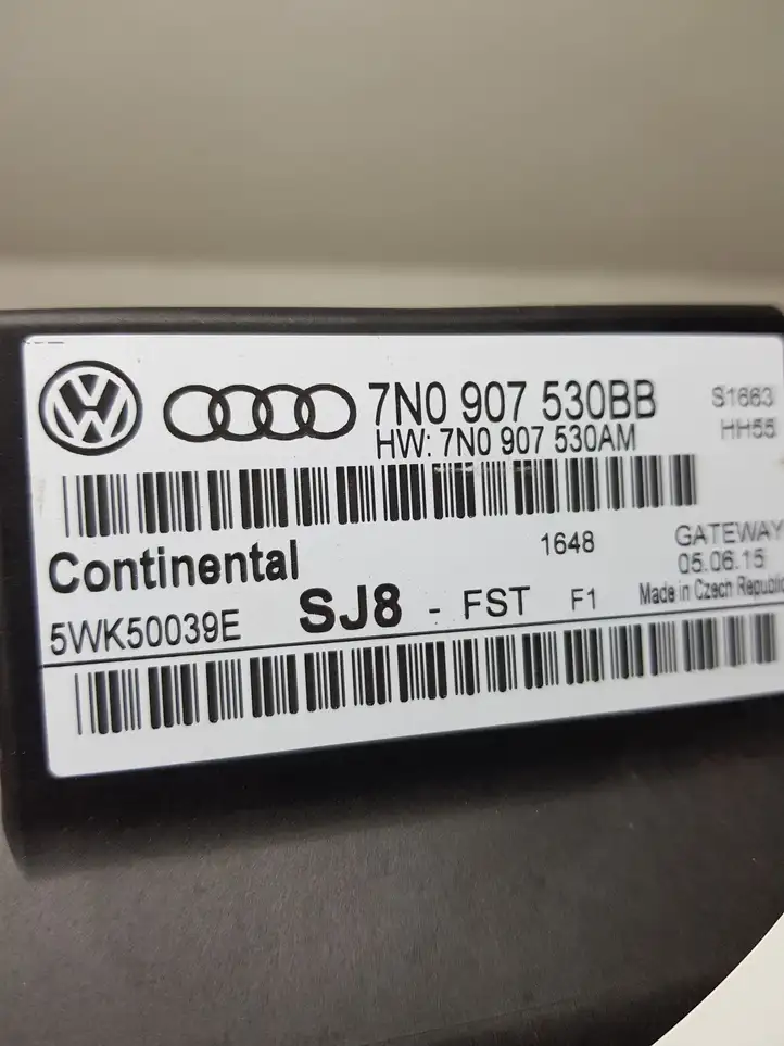Volkswagen Tiguan (2011 - 2016) 7N0907530BB Модуль Gateway — фото 2