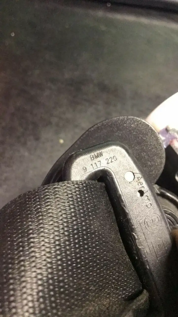 BMW 1 E81 E87 (2004 - 2011) 9117220 Передний ремень безопасности — фото 3