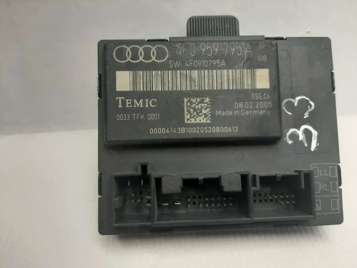Audi A6 (2004 - 2008)  4F0959795A4F0910795A Блок управления дверью