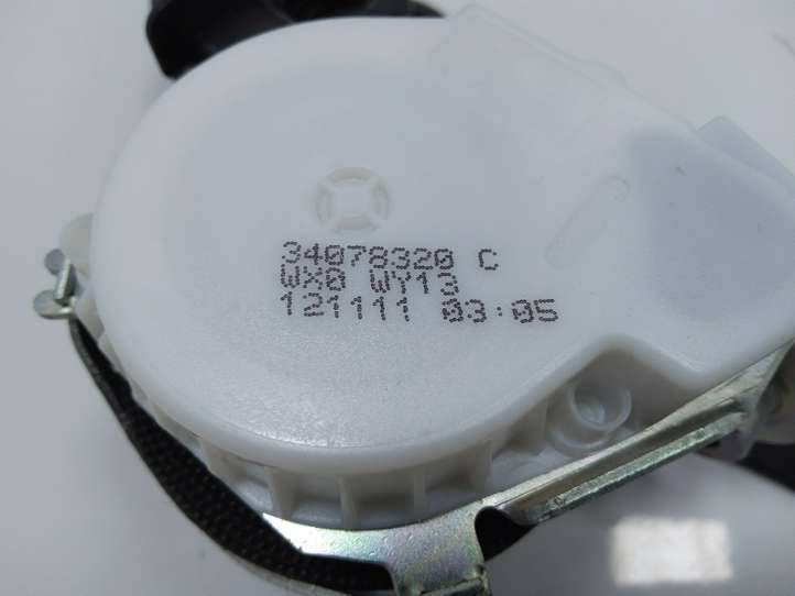BMW 3 F30 F35 F31 (2012 - 2018)  34078320c Передний ремень безопасности