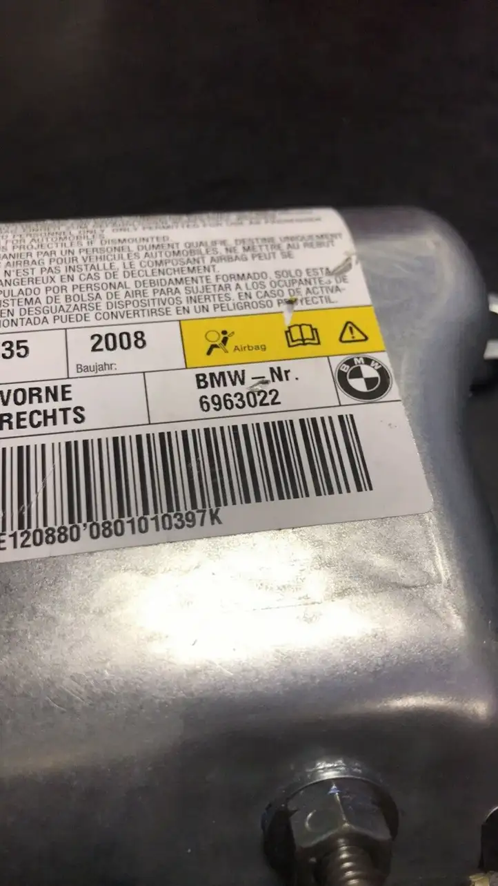 BMW 5 E60 E61 (2004 - 2010) 6963022 Подушка безопасности двери — фото 3