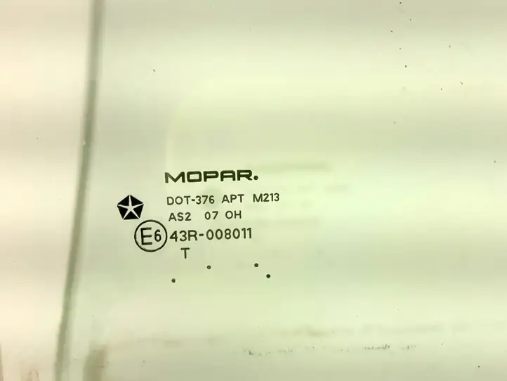 Jeep Patriot (2006 - 2016) 43R008011 Стекло задней двери — фото 2