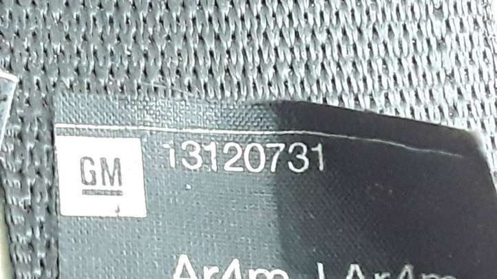 Opel Zafira (2003 - 2006)  13120731 Задний ремень безопасности