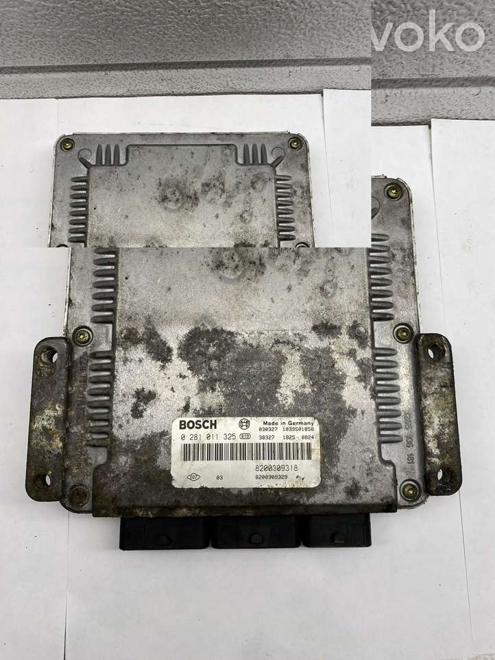 Renault Laguna (2001 - 2005)  0281011325 Блок управления двигателя
